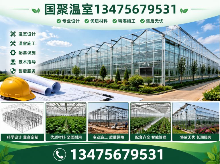 高密市温室大棚厂家展示图